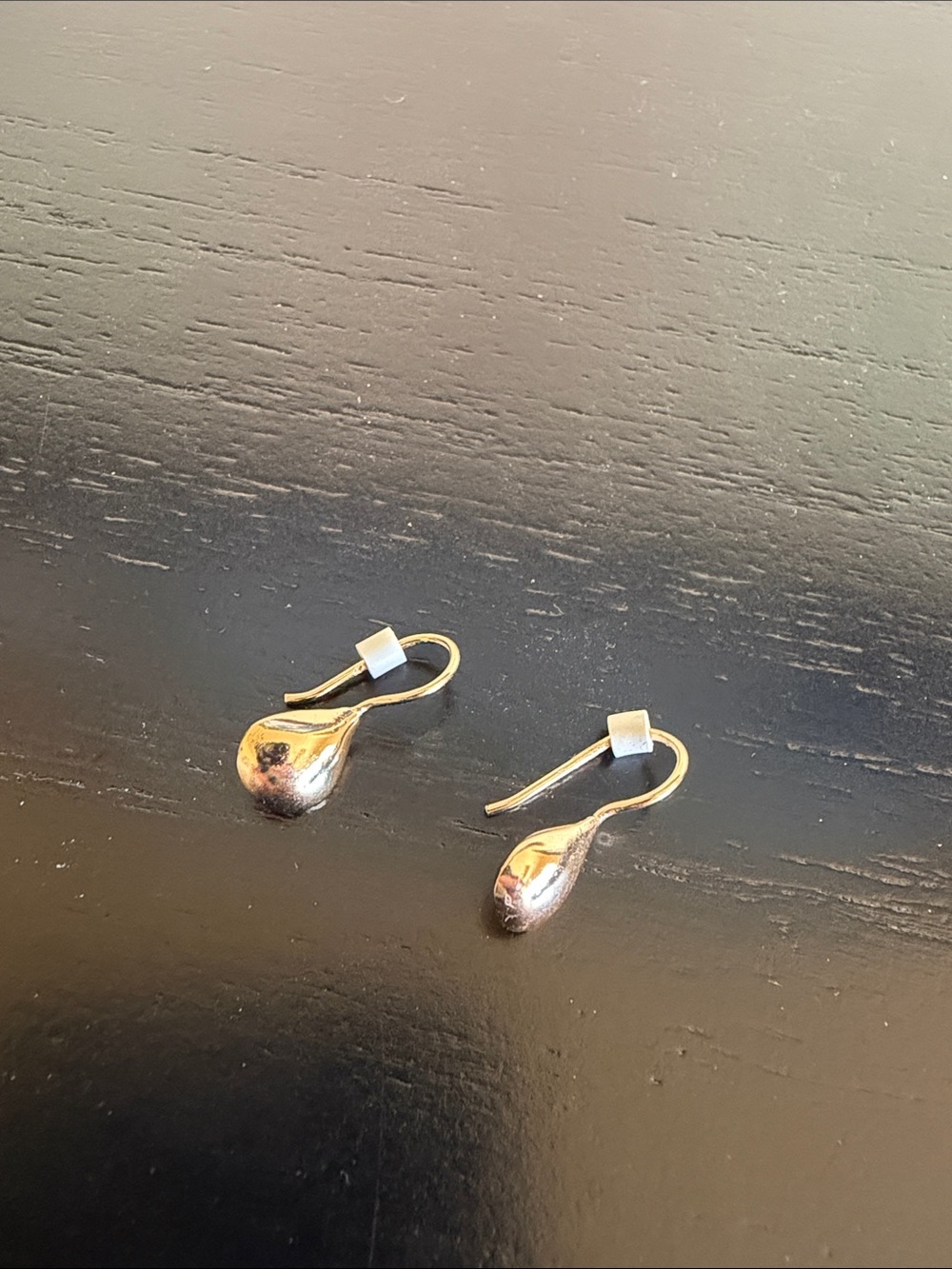 Gold Teardrop Drop Earrings for Women